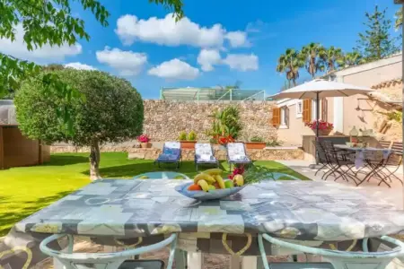 Can Joan Des Forn, Villa à Llubí avec piscine privée et jardin - Photo 23
