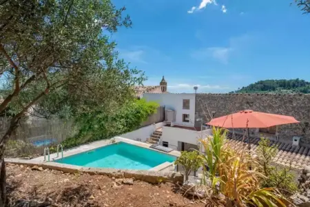Can BessÓ Mancor De La Vall, Villa à Mancor avec Piscine et Vue - Photo 5