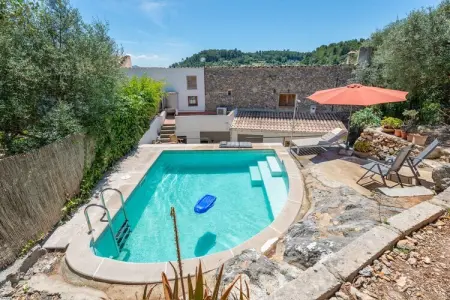 Can BessÓ Mancor De La Vall, Villa à Mancor avec Piscine et Vue - Photo 7