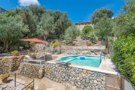 Can BessÓ Mancor De La Vall, Villa à Mancor avec Piscine et Vue - Photo 8