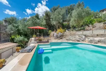 Can BessÓ Mancor De La Vall, Villa à Mancor avec Piscine et Vue - Photo 9