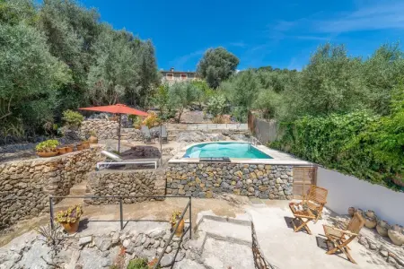 Can BessÓ Mancor De La Vall, Villa à Mancor avec Piscine et Vue - Photo 31