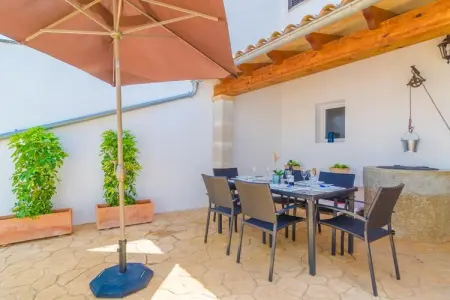 Can Pistola, Maison à Algaida avec Piscine et Barbecue - Photo 4