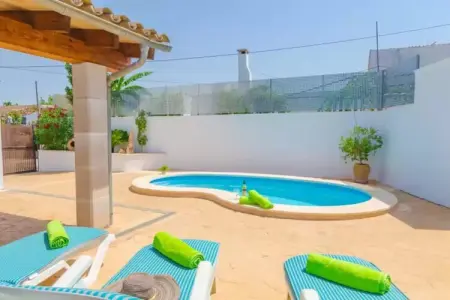 Can Pistola, Maison à Algaida avec Piscine et Barbecue - Photo 5