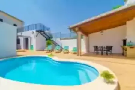 Can Pistola, Maison à Algaida avec Piscine et Barbecue - Photo 7