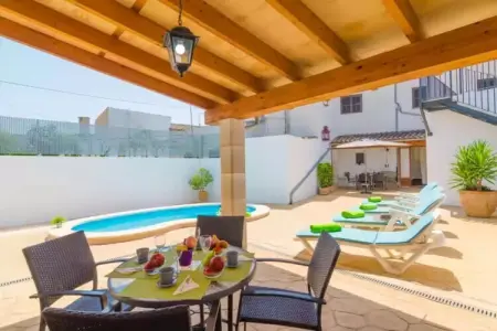 Can Pistola, Maison à Algaida avec Piscine et Barbecue - Photo 21