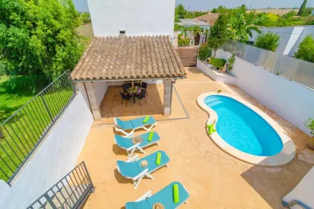 Can Pistola, Maison à Algaida avec Piscine et Barbecue - Photo 22