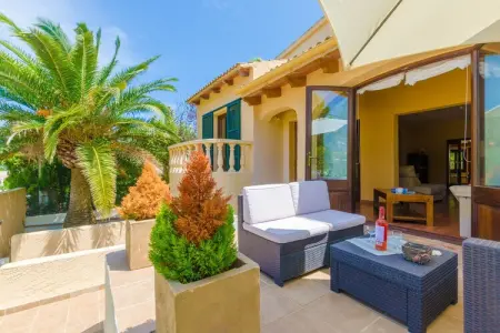 Rudy, Maison à Son Serra près de la plage - Photo 25
