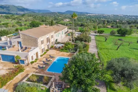 Can Salvador, Maison à Moscari avec Piscine et Vue - Photo 1