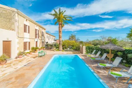 Can Salvador, Maison à Moscari avec Piscine et Vue - Photo 3