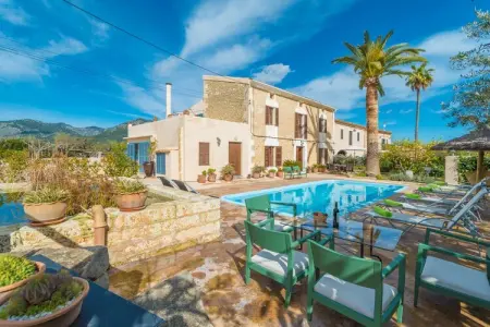 Can Salvador, Maison à Moscari avec Piscine et Vue - Photo 4