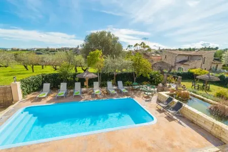 Can Salvador, Maison à Moscari avec Piscine et Vue - Photo 42