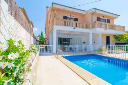 Xalet Ca S'hereu, Chalet avec piscine près de la plage - Photo 10