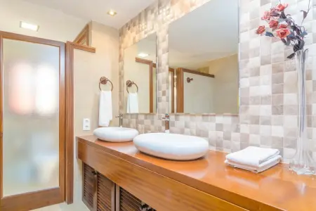 Xalet Ca S'hereu, Chalet avec piscine près de la plage - Photo 30