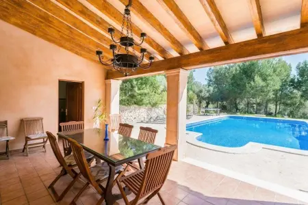 S'aguait, Villa à Porto Colom avec Piscine Salée - Photo 4