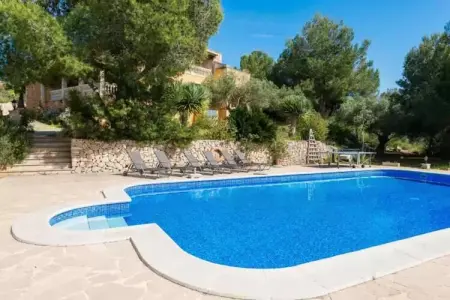 S'aguait, Villa à Porto Colom avec Piscine Salée - Photo 6