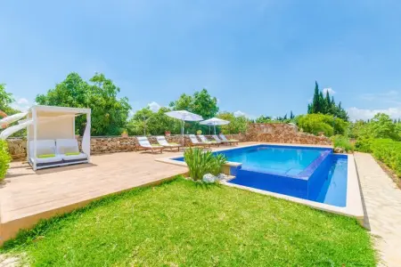 Es MoyÀ Des Pins, Charmante Villa Muro avec Piscine - Photo 4