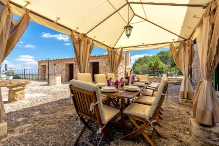 Cases De Son Roig, Villa à Sant Joan avec piscine privée - Photo 4