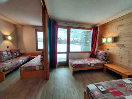 Studio divisible cosy, 4 pers, skis aux pieds, Appartement 4 personnes à La Plagne Tarentaise - Photo 7