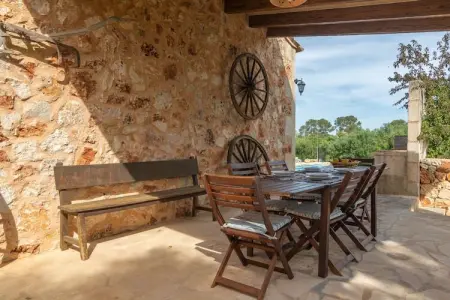 Son Barrigo, Finca à Porreres avec Piscine Privée et BBQ - Photo 4