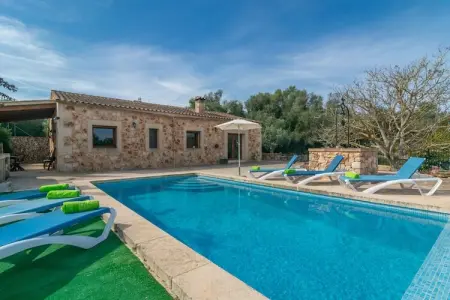 Son Barrigo, Finca à Porreres avec Piscine Privée et BBQ - Photo 27