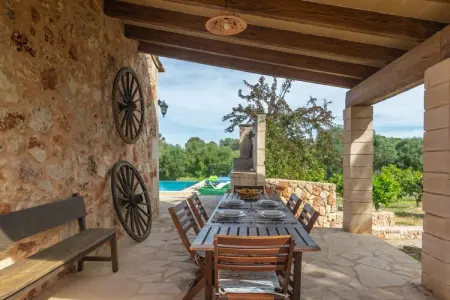 Son Barrigo, Finca à Porreres avec Piscine Privée et BBQ - Photo 28