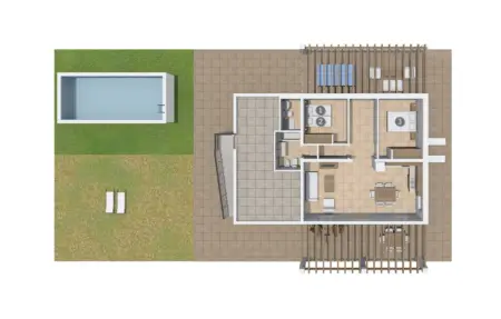 Petit Son Baulo, Maison 3 personnes à Can Picafort - Photo 33