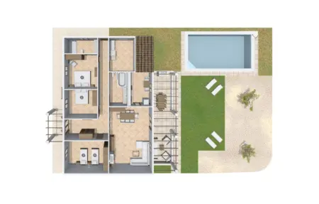 Roca de Tejos, Maison 6 personnes à Sa Coma - Photo 46