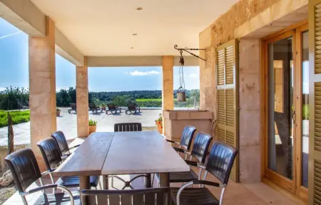 Ses Sitjoles Seques, Maison 10 personnes à Campos - Photo 4
