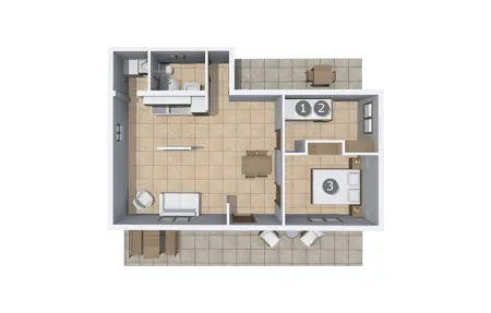 Ruris, Maison 3 personnes à Algaida - Photo 41