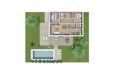 Garriga Nova, Maison 5 personnes à Sant Llorenc - Photo 43
