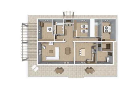 Es Sebatlins, Maison 6 personnes à Sant Llorenc - Photo 60