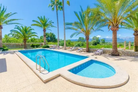 Son Real, Villa à Sencelles avec Piscine et Vue - Photo 7