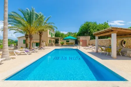 Son Real, Villa à Sencelles avec Piscine et Vue - Photo 9