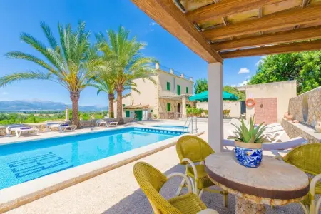 Son Real, Villa à Sencelles avec Piscine et Vue - Photo 10