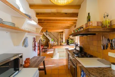 Finca Can Maria Costitx, Villa à Costitx avec piscine et vue - Photo 2