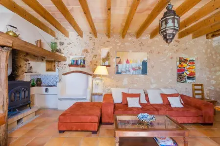 Finca Can Maria Costitx, Villa à Costitx avec piscine et vue - Photo 4