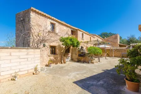 Finca Can Maria Costitx, Villa à Costitx avec piscine et vue - Photo 5