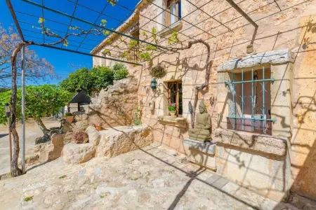 Finca Can Maria Costitx, Villa à Costitx avec piscine et vue - Photo 6