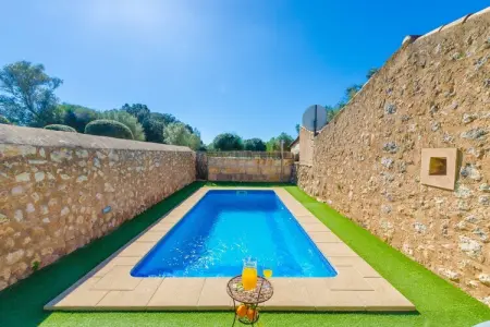 Finca Can Maria Costitx, Villa à Costitx avec piscine et vue - Photo 15