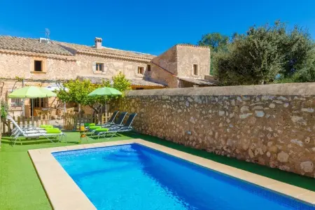 Finca Can Maria Costitx, Villa à Costitx avec piscine et vue - Photo 16