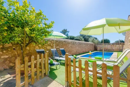 Finca Can Maria Costitx, Villa à Costitx avec piscine et vue - Photo 18