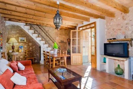 Finca Can Maria Costitx, Villa à Costitx avec piscine et vue - Photo 21