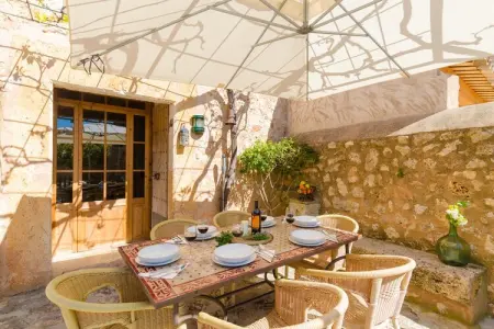 Finca Can Maria Costitx, Villa à Costitx avec piscine et vue - Photo 26