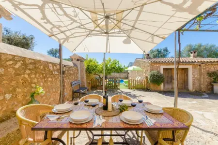 Finca Can Maria Costitx, Villa à Costitx avec piscine et vue - Photo 49