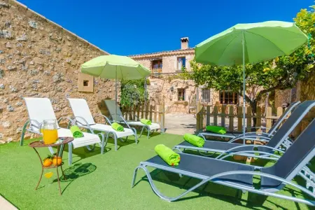 Finca Can Maria Costitx, Villa à Costitx avec piscine et vue - Photo 51