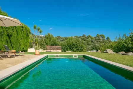 Sa Tanca De Sa Nina, Villa à Mancor avec Piscine et Vue - Photo 2