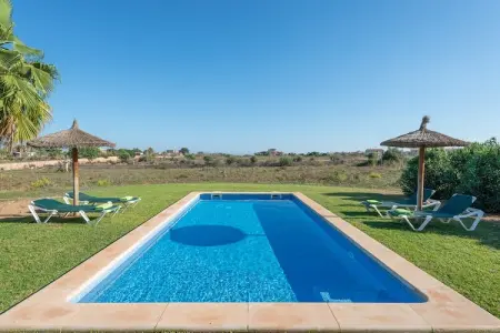 Sa Carrotja, Élégante villa familiale avec piscine - Photo 12