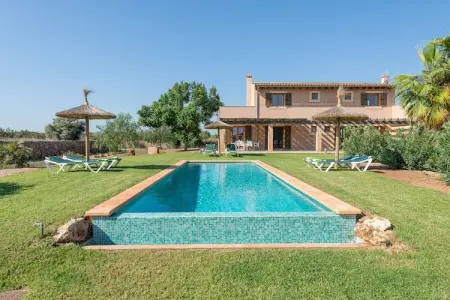 Es Regalo (pÉrgola), Villa au bord de la piscine à Porto Cristo. - Photo 9