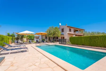 Els Xiprers, Maison à Porreres avec Piscine et BBQ - Photo 7